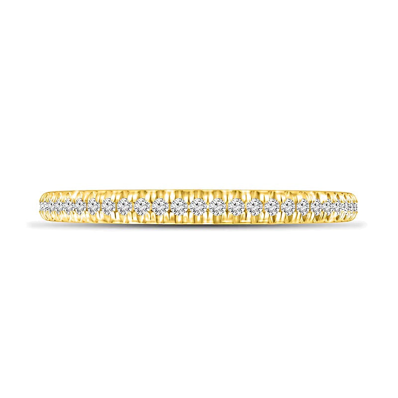 0.17 CT. TW Diamond Anniversary Band in 10K Gold