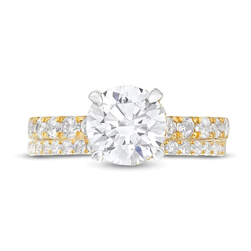 3.0 CT. TW Lab-Grown Diamond Bridal Set in 14K Gold (I/SI2)