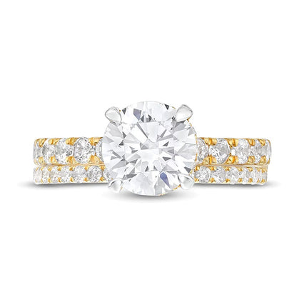 3.0 CT. TW Lab-Grown Diamond Bridal Set in 14K Gold (I/SI2)