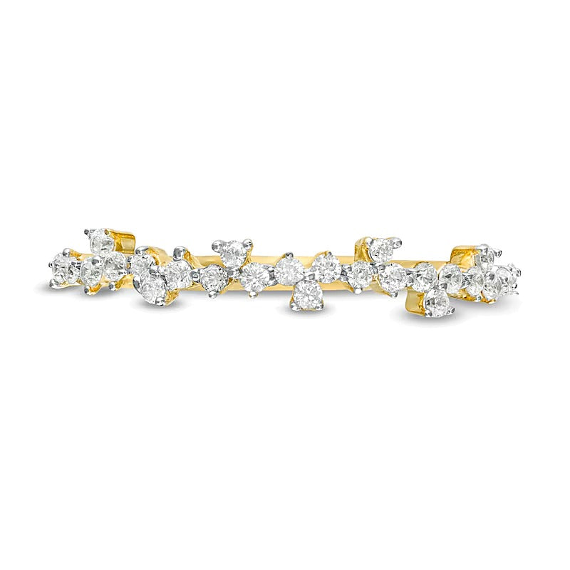 0.25 CT. TW Diamond Scatter Anniversary Band in 10K Gold