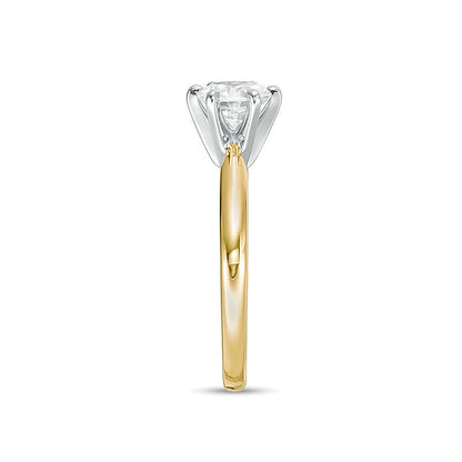 1.0 CT. Diamond Solitaire Engagement Ring in 14K Gold (I/I2)