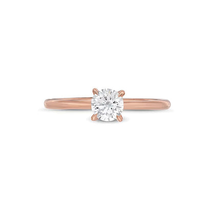 0.5 CT. TW Diamond Engagement Ring in 14K Rose Gold