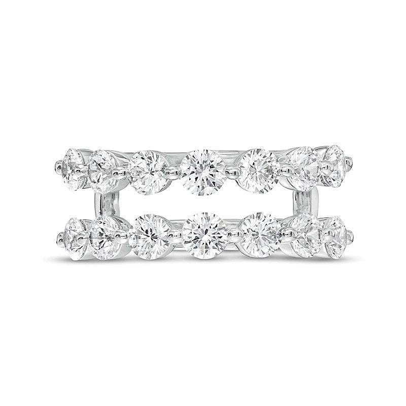 2.0 CT. TW Lab-Grown Diamond Solitaire Enhancer in 14K White Gold (F/VS2)