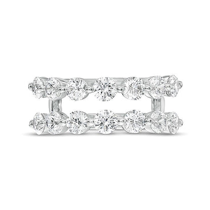 2.0 CT. TW Lab-Grown Diamond Solitaire Enhancer in 14K White Gold (F/VS2)