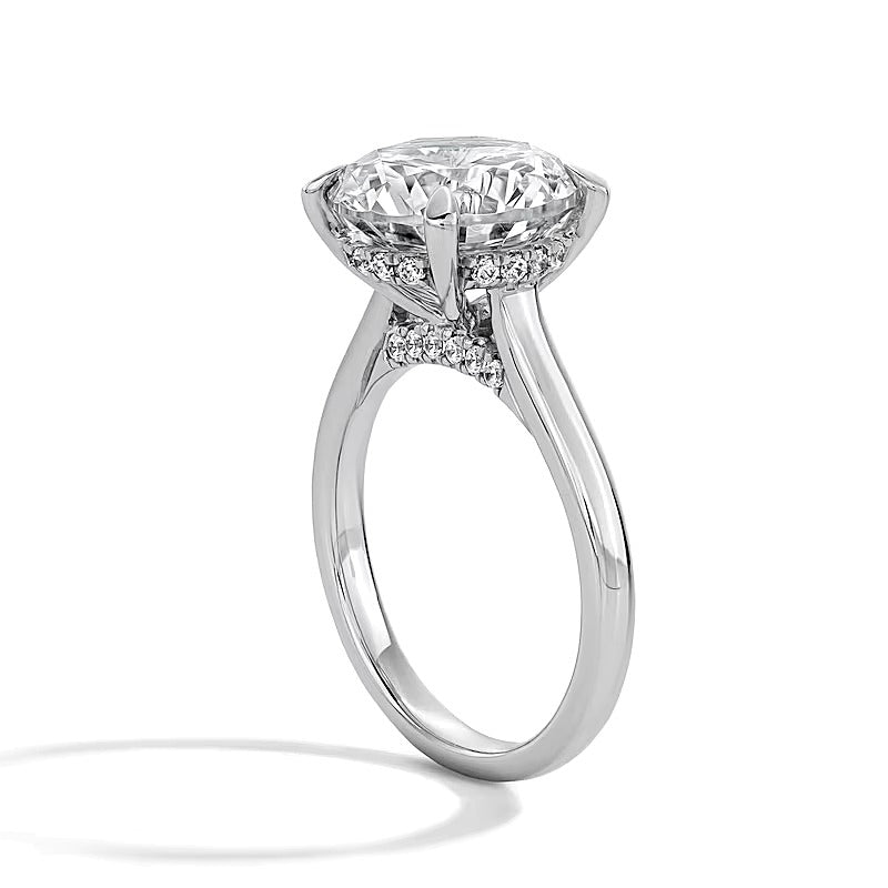 5.25 CT. TW Lab-Grown Diamond Solitaire Engagement Ring in 14K White Gold (F/VS2)