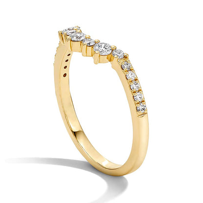 0.33 CT. TW Marquise-Cut Lab-Grown Diamond Solitaire Enhancer Ring in 14K Gold (F/VS2)
