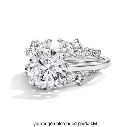 1.25 CT. TW Marquise-Cut Lab-Grown Diamond Solitaire Enhancer Ring in 14K White Gold (F/VS2)