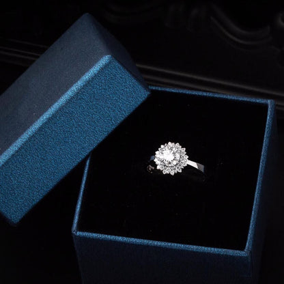 14K White Gold Yakamoz Diamond Ring