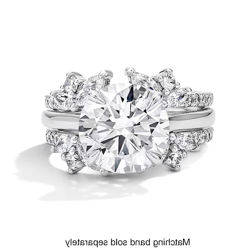 1.25 CT. TW Marquise-Cut Lab-Grown Diamond Solitaire Enhancer Ring in 14K White Gold (F/VS2)