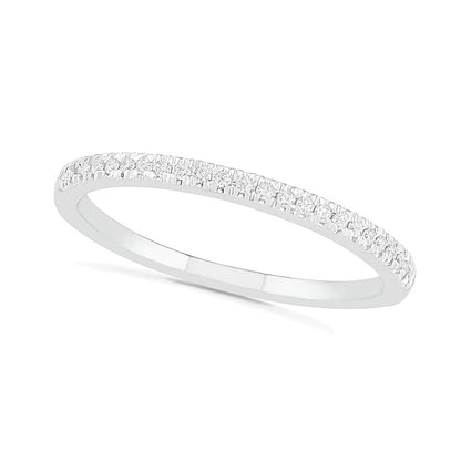 0.38 CT. TW Composite Diamond Vintage-Style Bridal Set in 10K White Gold