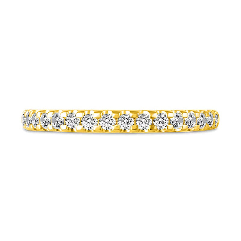1.0 CT. TW Diamond Hidden Frame Bridal Set in 14K Gold (I/I2)