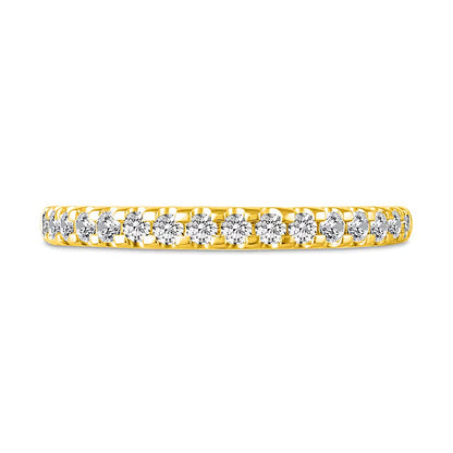 1.0 CT. TW Diamond Hidden Frame Bridal Set in 14K Gold (I/I2)