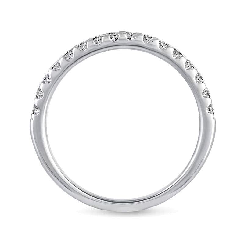 1.0 CT. TW Princess-Cut Diamond Hidden Frame Bridal Set in 14K White Gold (I/I2)