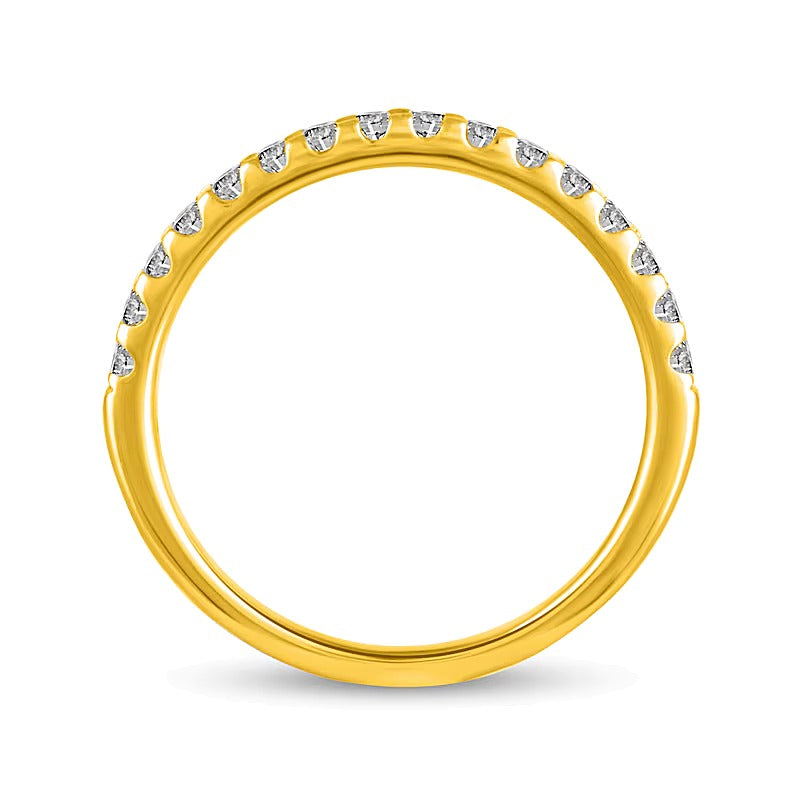 1.0 CT. TW Princess-Cut Diamond Hidden Frame Bridal Set in 14K Gold (I/I2)