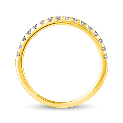 1.0 CT. TW Diamond Hidden Frame Bridal Set in 14K Gold (I/I2)