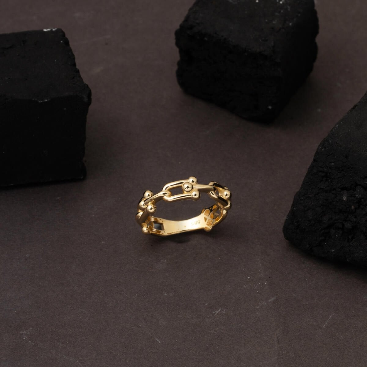 14K Yellow Gold Designer Inspired Ring (2.33 g)