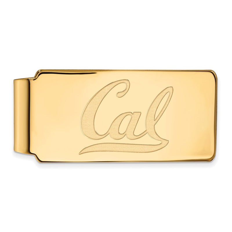 14K Yellow Gold Gold LogoArt University of California Berkeley Cal Money Clip