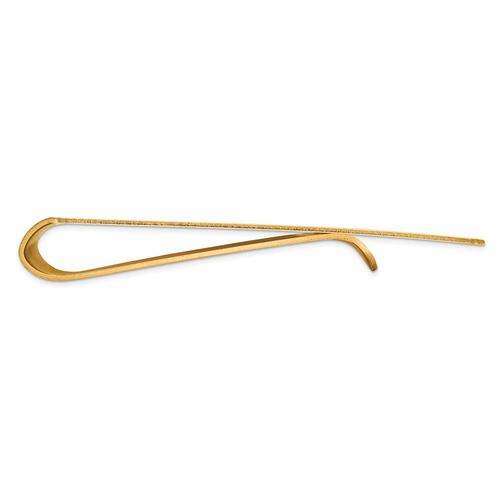 14K Yellow Gold Men's Polished Money Clip