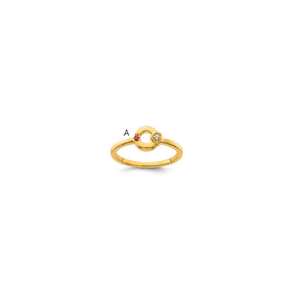 14K White Gold 11-Stone Real Diamond Channel Band