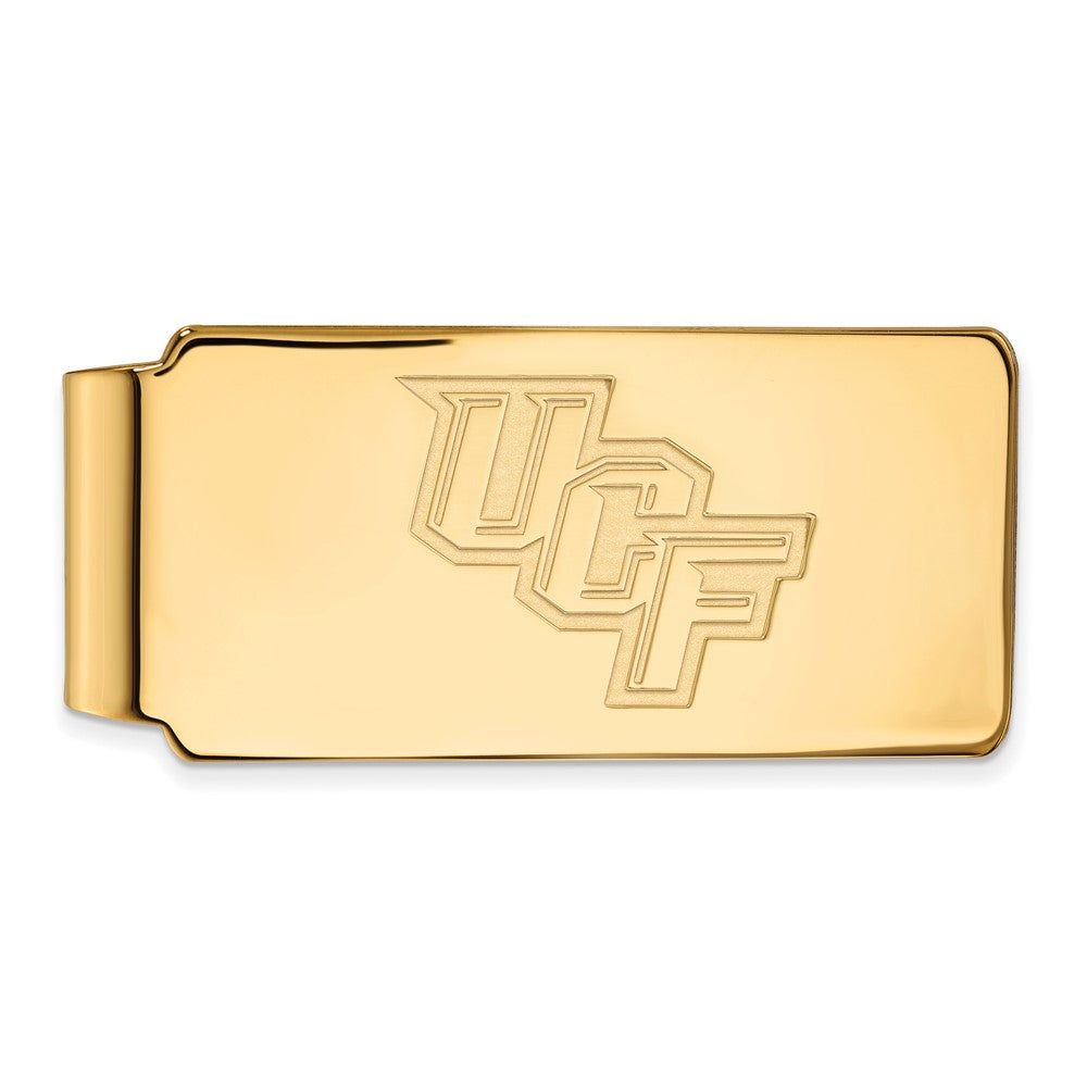 10K Yellow Gold Gold LogoArt University of Central Florida U-C-F Money Clip