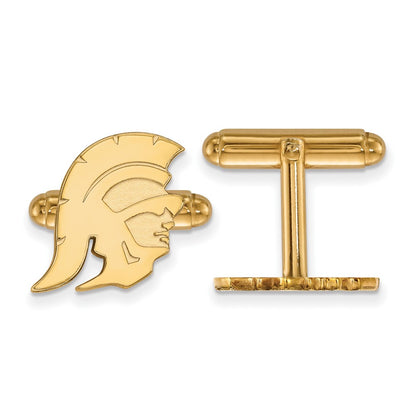 14K Yellow Gold Gold University of Southern California Trojan Cuff Links