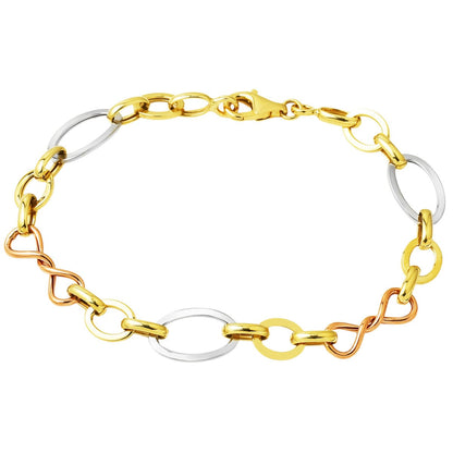 14K Yellow Gold Infinity Knot Bracelet