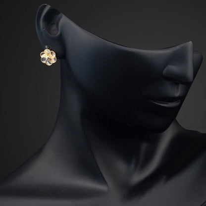 14K Yellow Gold Therapy Clip-On Earrings