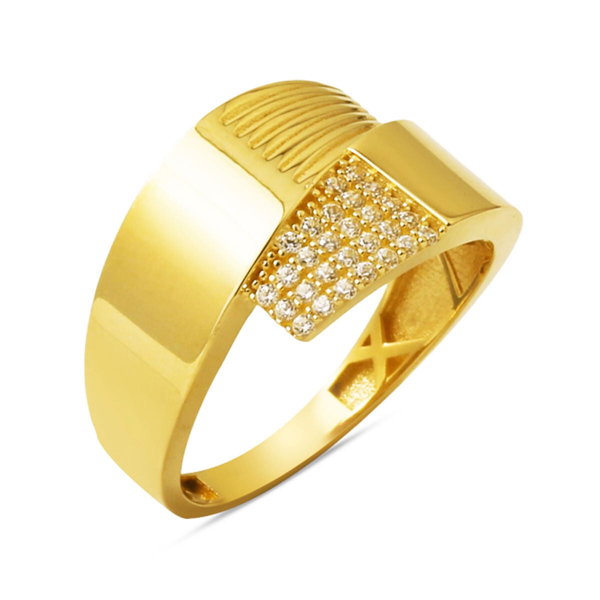14K Yellow Gold Women's Design Ring