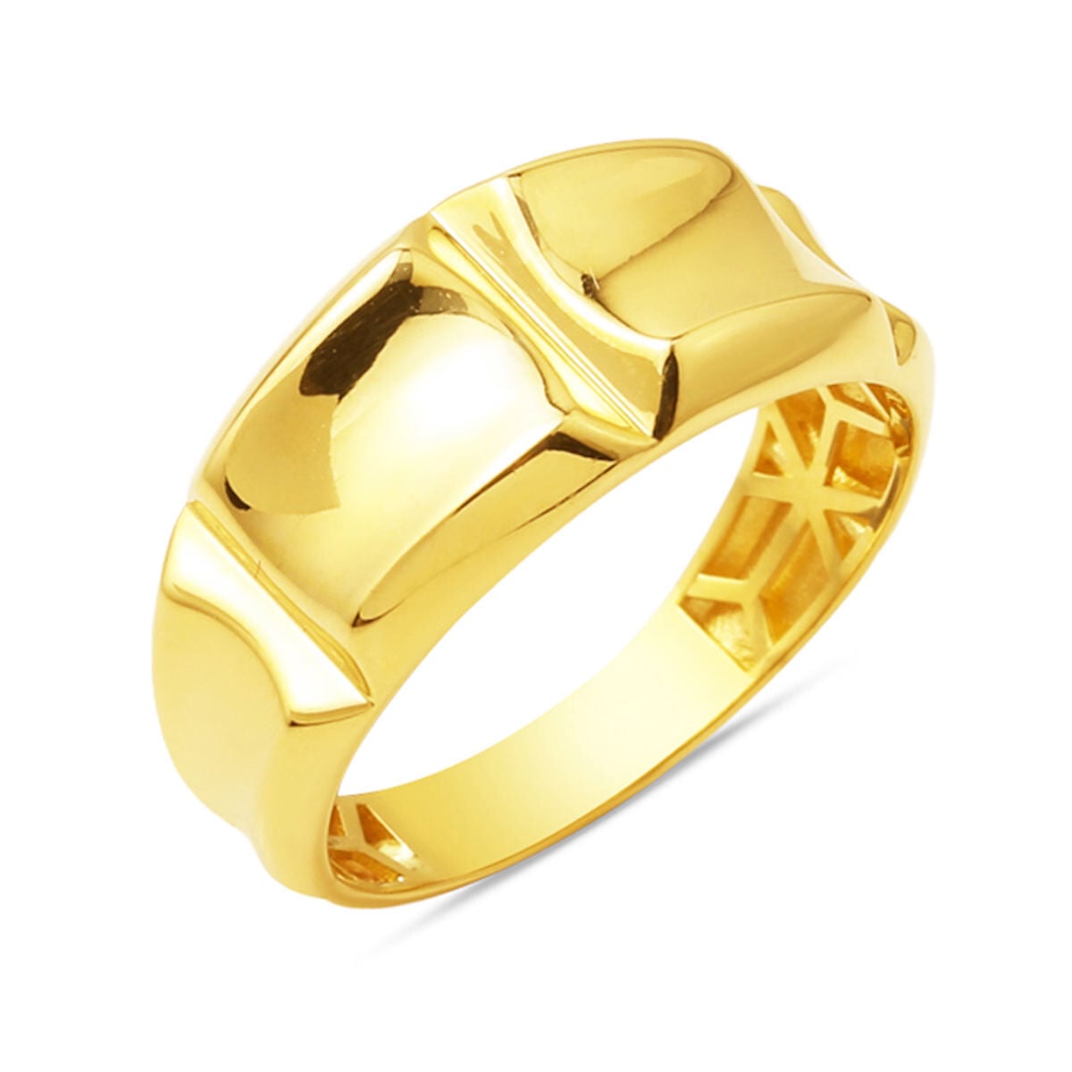 14K Yellow Gold Simple Ring