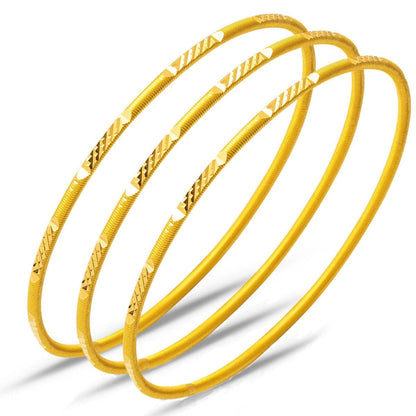 22K Yellow Gold Star Ajda Bangle