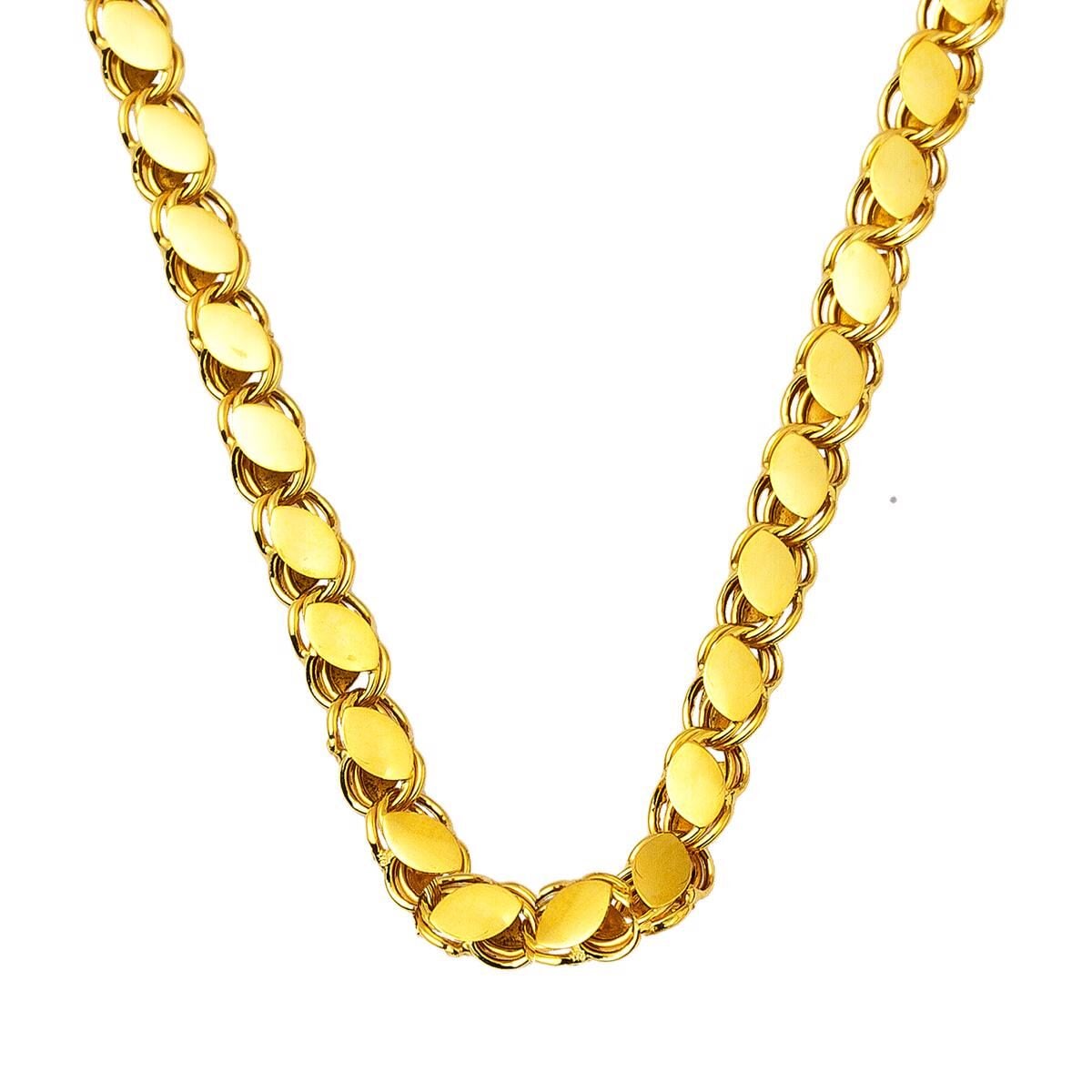 14K Yellow Gold 1 Meter Layering Chain