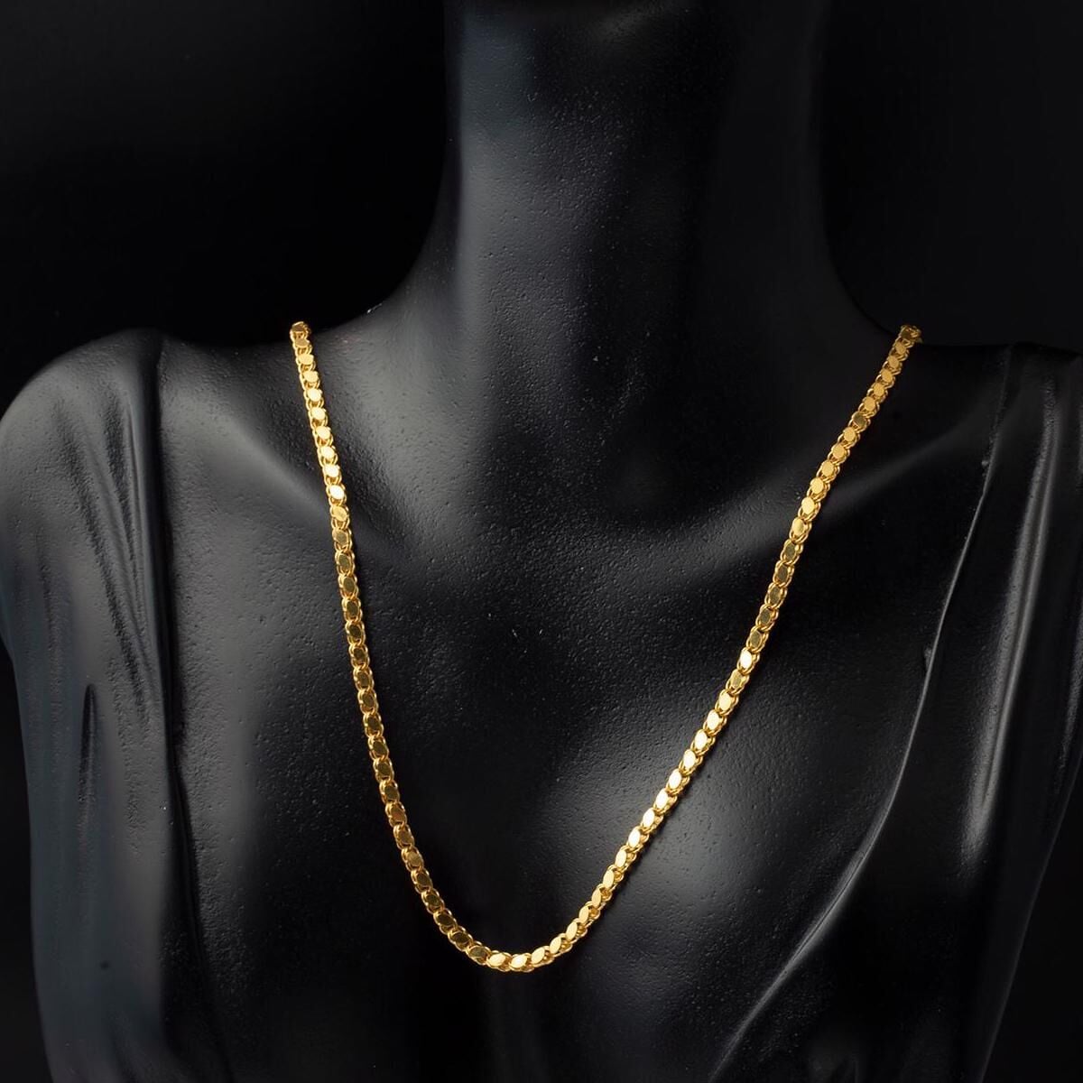 14K Yellow Gold 1 Meter Layering Chain