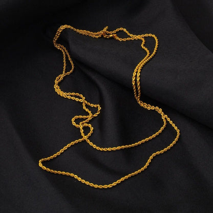 22K Yellow Gold 1 Meter Layering Chain (12.96 g)