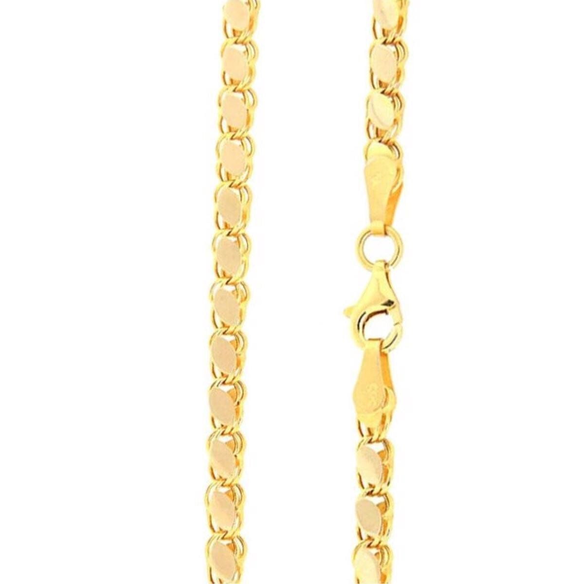 22K Yellow Gold 1 Meter Layering Chain