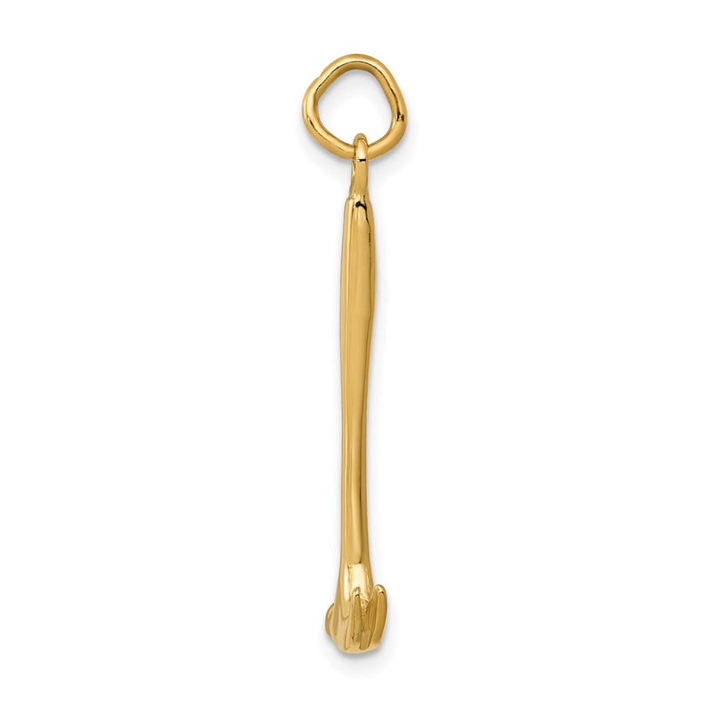 10K Yellow Gold Hammer Charm