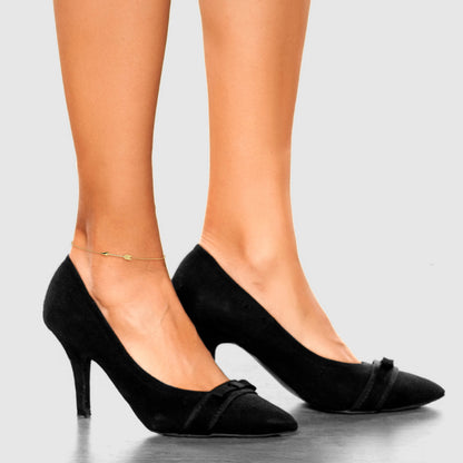 10K Yellow Gold Polished Arrow 9In Plus 1In Ext. Anklet