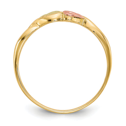10K Tri Color Tri-Color Black Hills Gold Ring