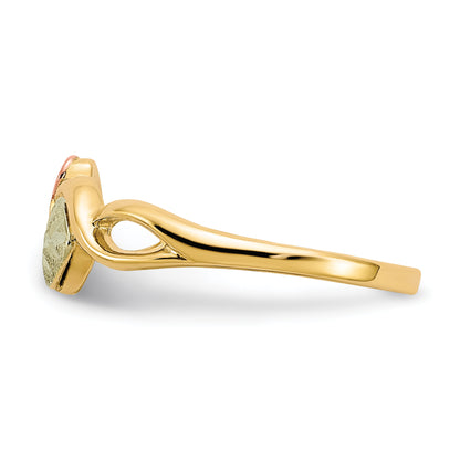 10K Tri Color Tri-Color Black Hills Gold Ring