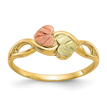 10K Tri Color Tri-Color Black Hills Gold Ring