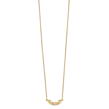 10k Tri Color Tri-color Black Hills Gold Necklace