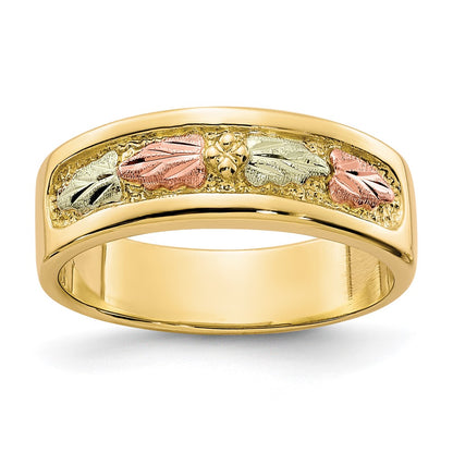 10k Tri Color Tri-color Black Hills Gold Ring