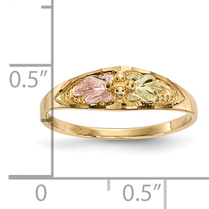 10k Tri Color Tri-Color Black Hills Gold Ring