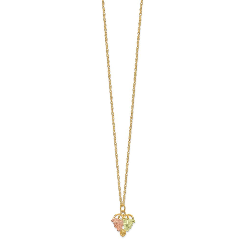 10k Tri Color Tri-Color Black Hills Gold Necklace