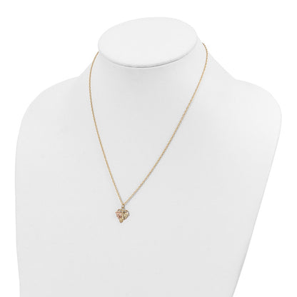 10k Tri Color Tri-Color Black Hills Gold Necklace