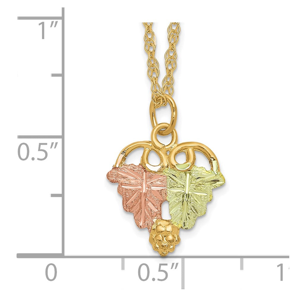 10k Tri Color Tri-Color Black Hills Gold Necklace