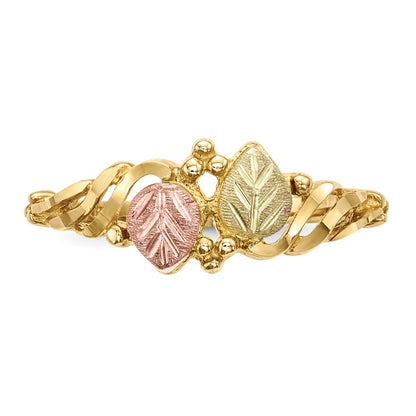 10k Tri Color Tri-Color Black Hills Gold Ring