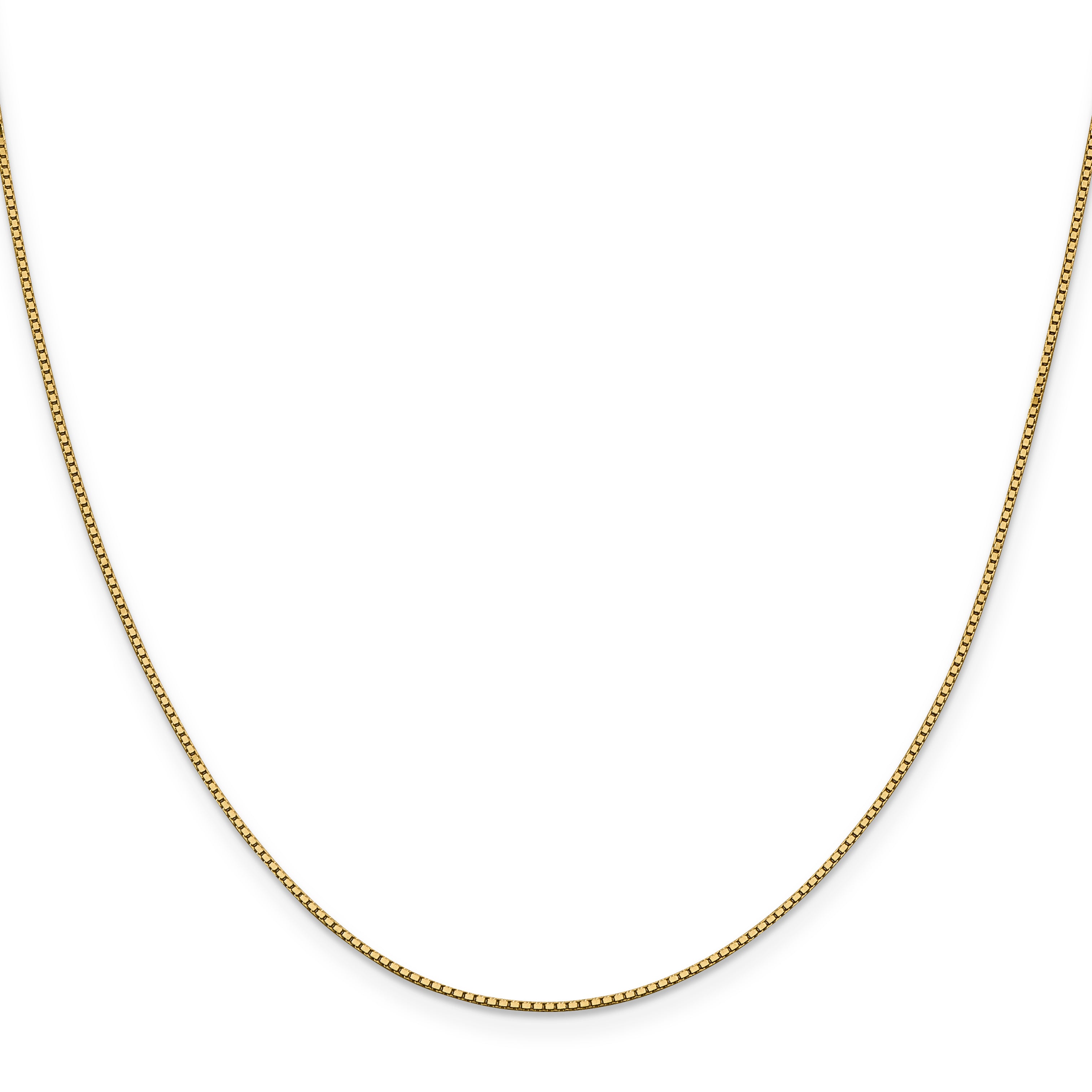 10K Yellow Gold .95mm Box Chain
