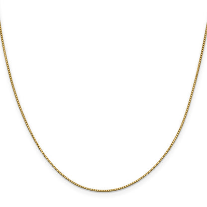 10K Yellow Gold .95mm Box Chain