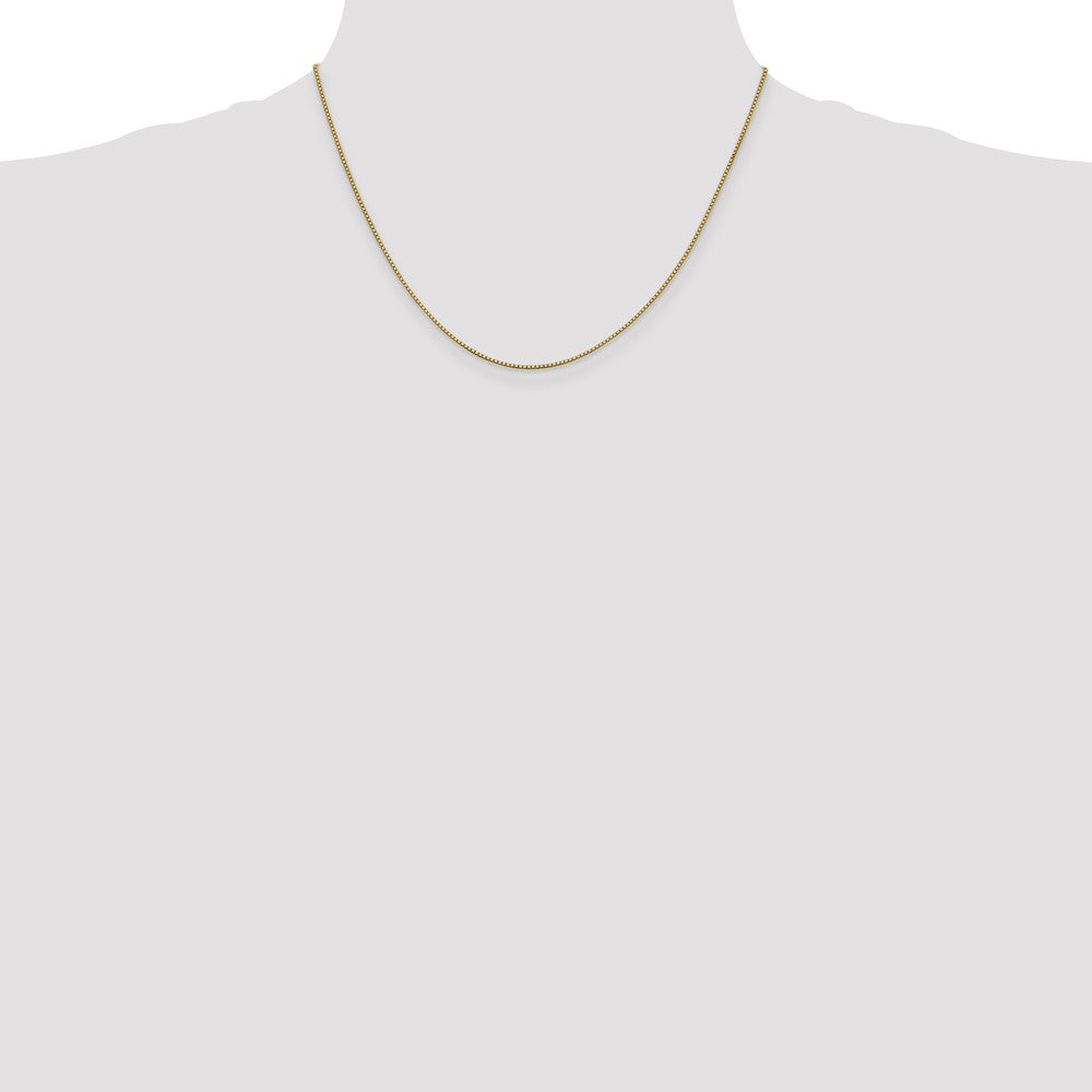 10K Yellow Gold .95mm Box Chain Necklace