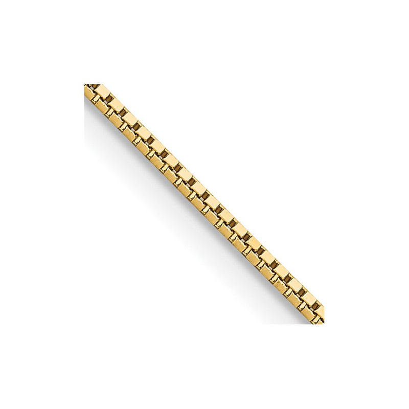 10K Yellow Gold .95mm Box Chain Necklace